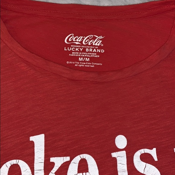 Lucky Brand Coke T-Shirt - Picture 2 of 3